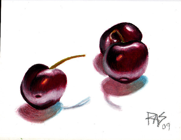 Three Cherries by Robert A. Sloan