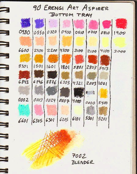 Erengi Artaspirerオイルパステル－92色セット Erengi Artaspirerオイルパステル－92色セット Erengi Artaspirer